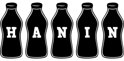 Hanin bottle logo