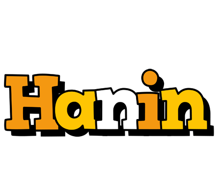 Hanin cartoon logo