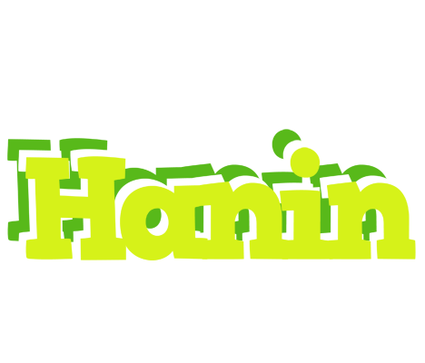 Hanin citrus logo
