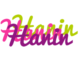 Hanin flowers logo