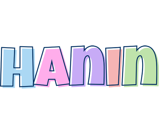 Hanin pastel logo