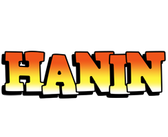 Hanin sunset logo