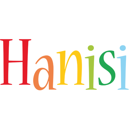 Hanisi birthday logo
