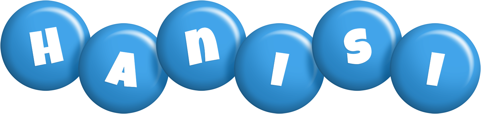 Hanisi candy-blue logo