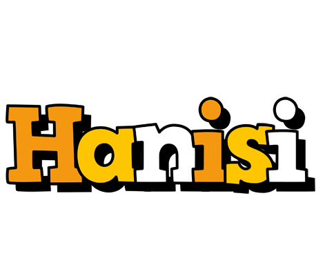 Hanisi cartoon logo