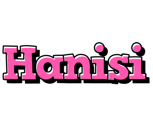 Hanisi girlish logo