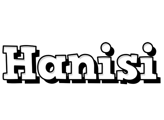 Hanisi snowing logo