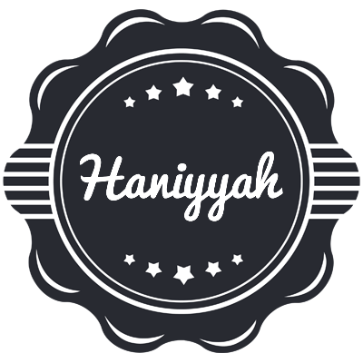 Haniyyah badge logo