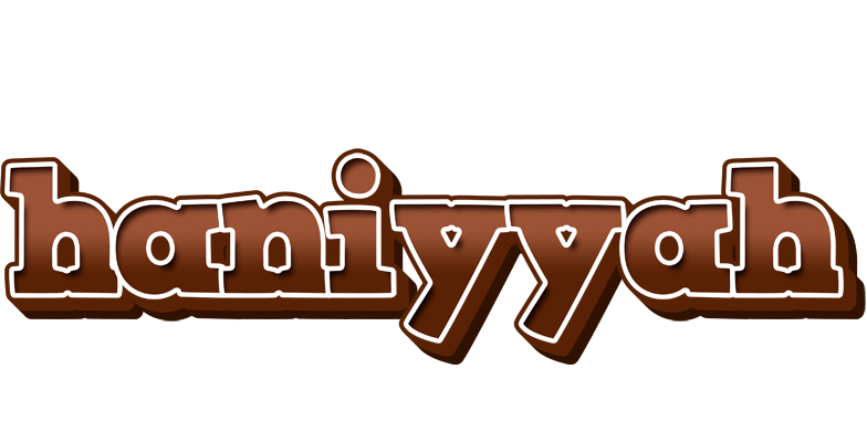 Haniyyah brownie logo