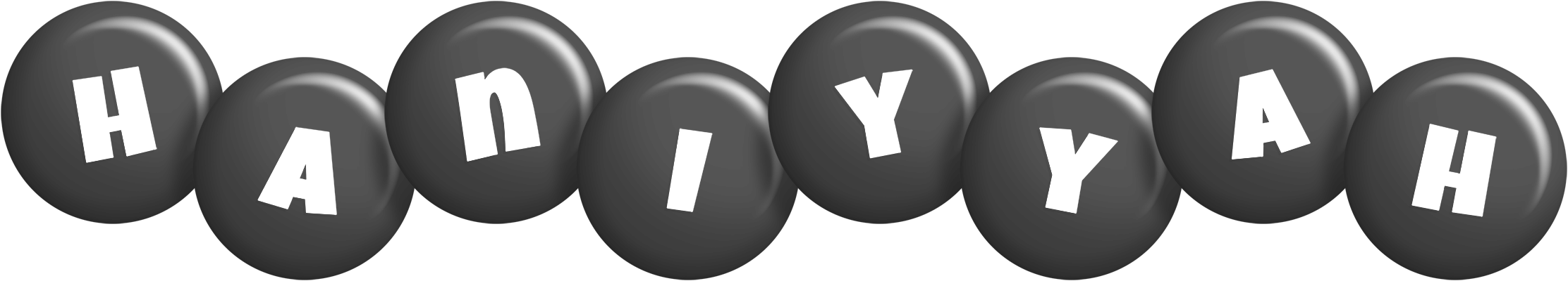 Haniyyah candy-black logo