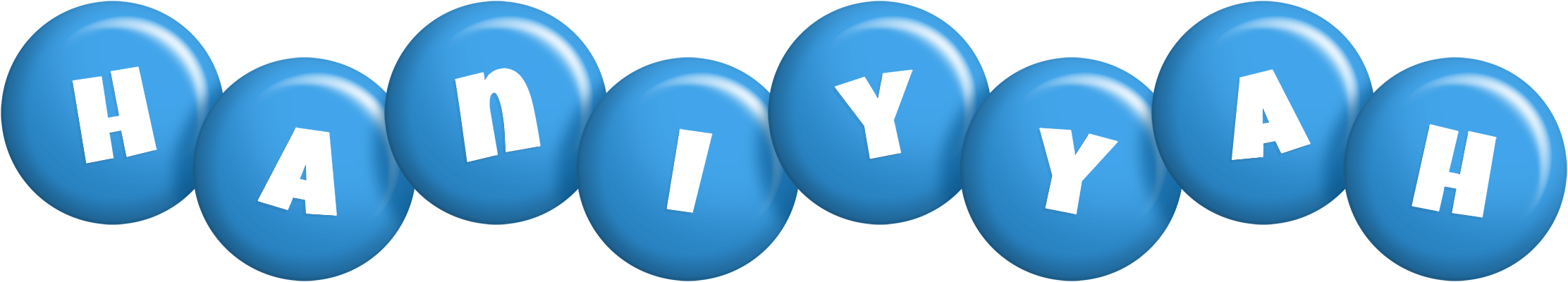 Haniyyah candy-blue logo