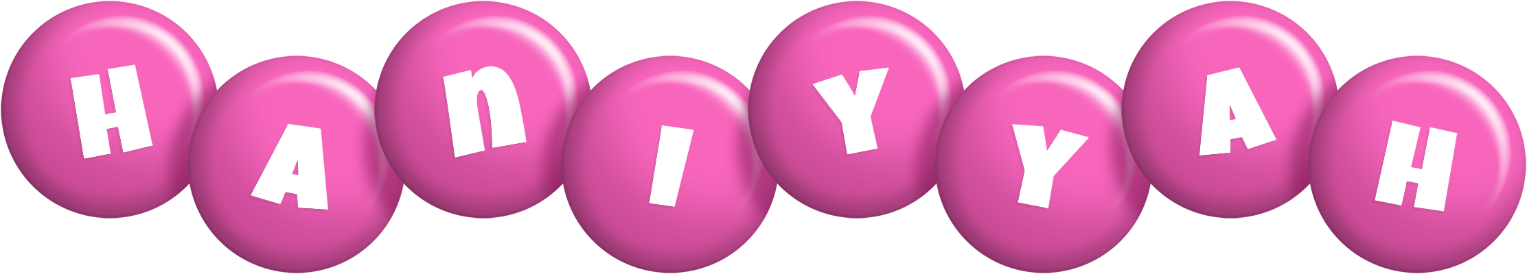 Haniyyah candy-pink logo