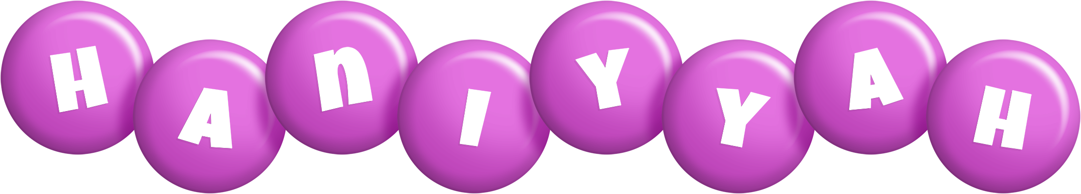 Haniyyah candy-purple logo