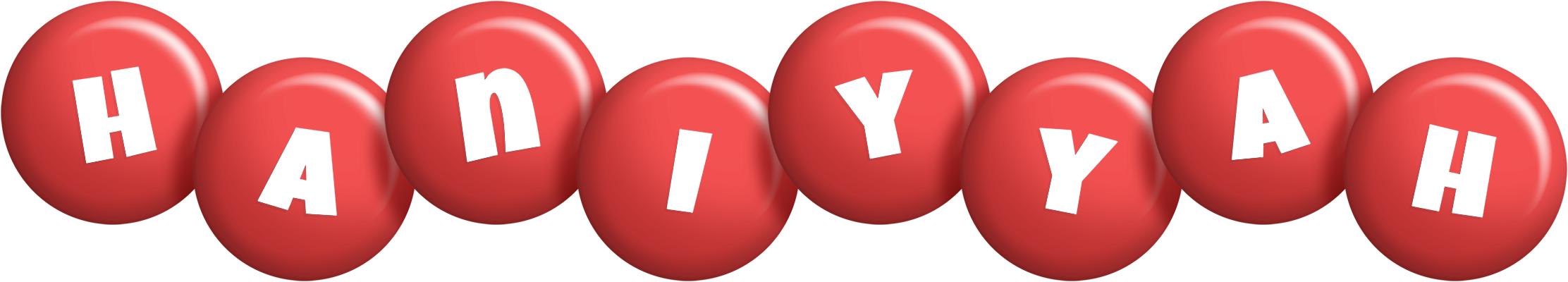 Haniyyah candy-red logo
