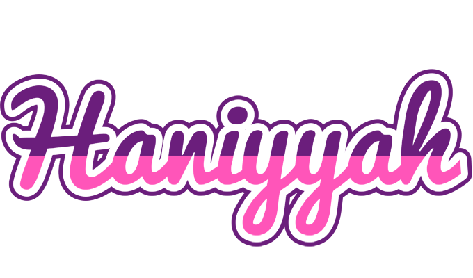 Haniyyah cheerful logo