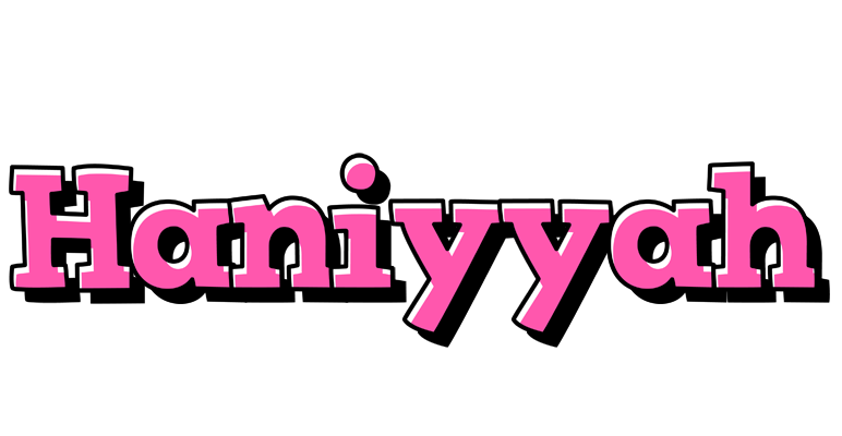 Haniyyah girlish logo