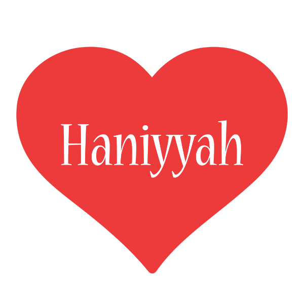 Haniyyah love logo