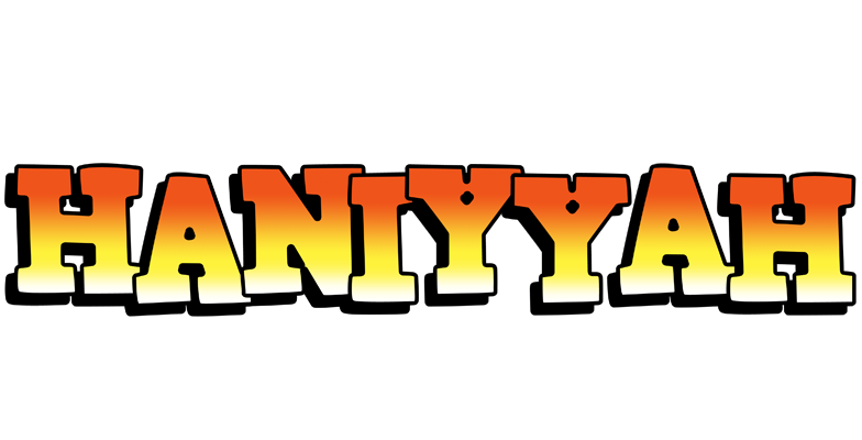 Haniyyah sunset logo