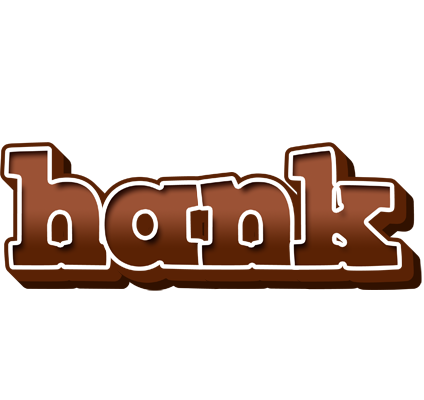 Hank brownie logo