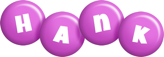 Hank candy-purple logo