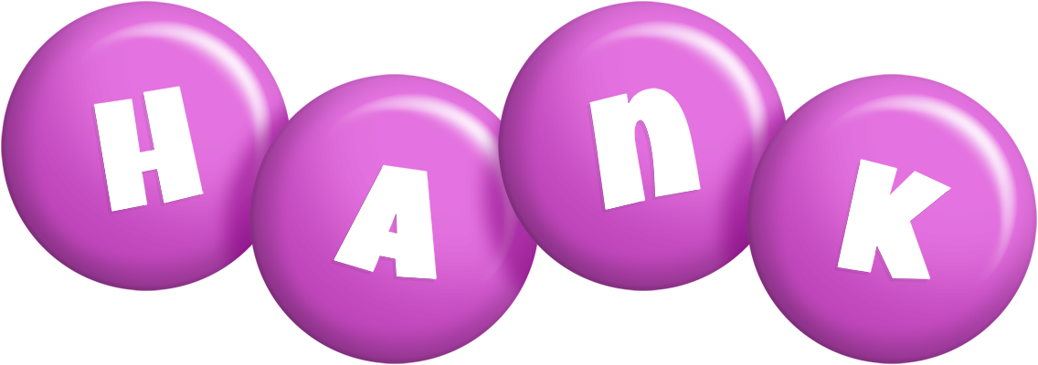 Hank candy-purple logo