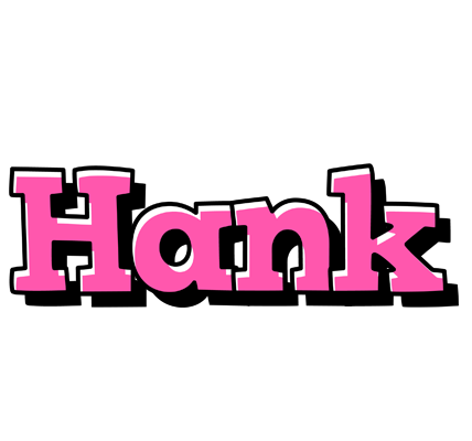 Hank girlish logo