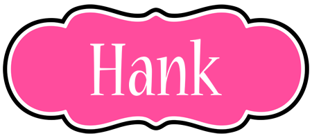 Hank invitation logo