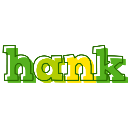 Hank juice logo