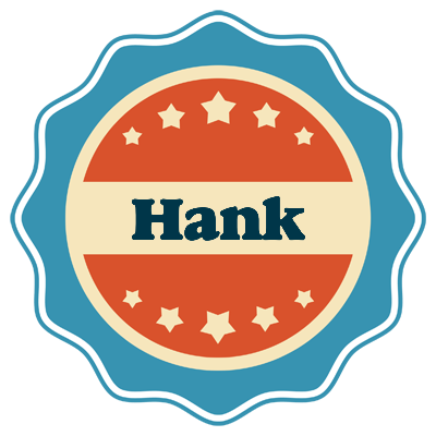 Hank labels logo