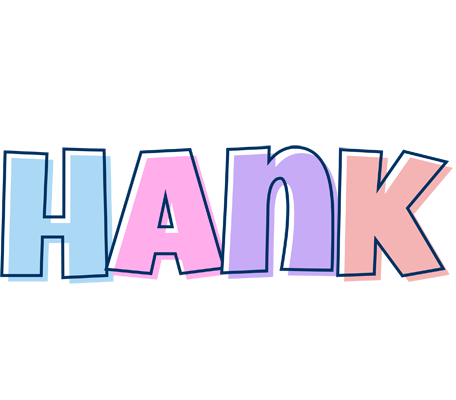Hank pastel logo