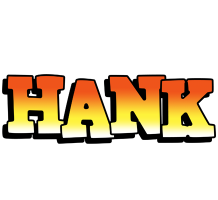 Hank sunset logo