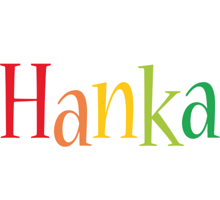 Hanka birthday logo