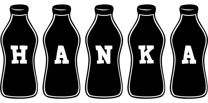 Hanka bottle logo