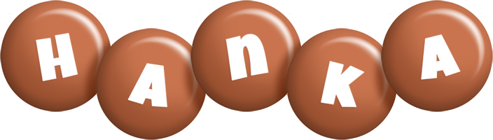 Hanka candy-brown logo