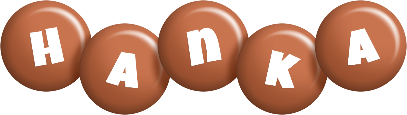 Hanka candy-brown logo