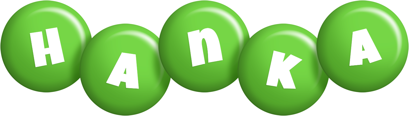 Hanka candy-green logo