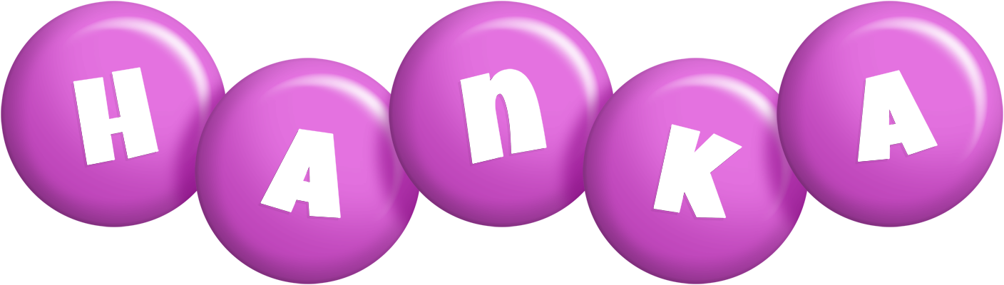 Hanka candy-purple logo