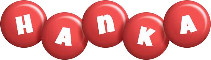 Hanka candy-red logo