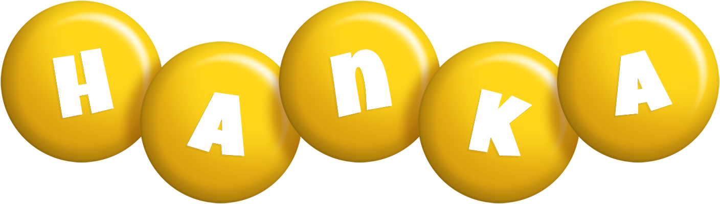 Hanka candy-yellow logo
