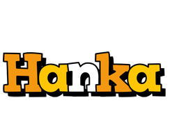 Hanka cartoon logo