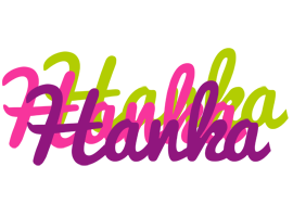 Hanka flowers logo