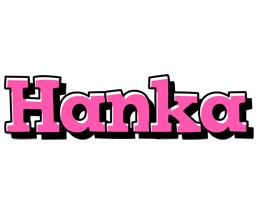 Hanka girlish logo