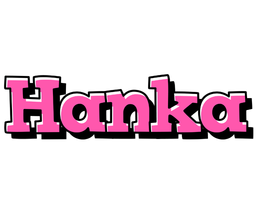 Hanka girlish logo