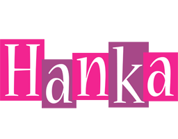 Hanka whine logo