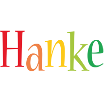 Hanke birthday logo
