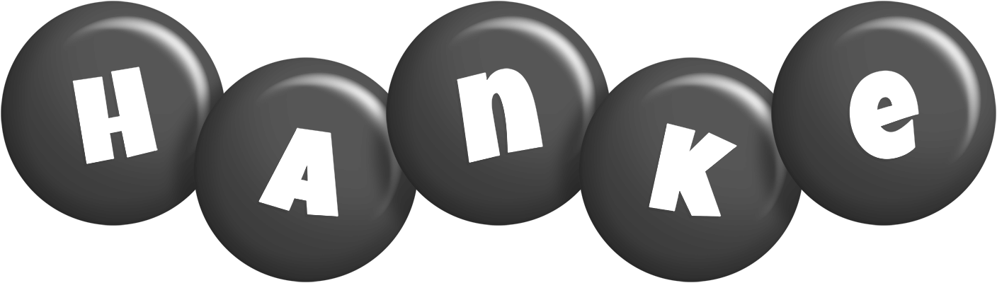 Hanke candy-black logo