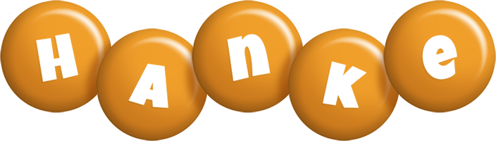 Hanke candy-orange logo