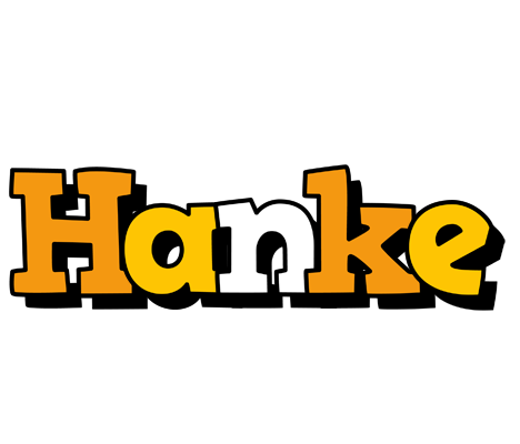 Hanke cartoon logo
