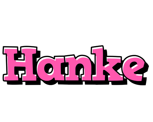Hanke girlish logo