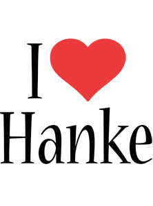 Hanke i-love logo